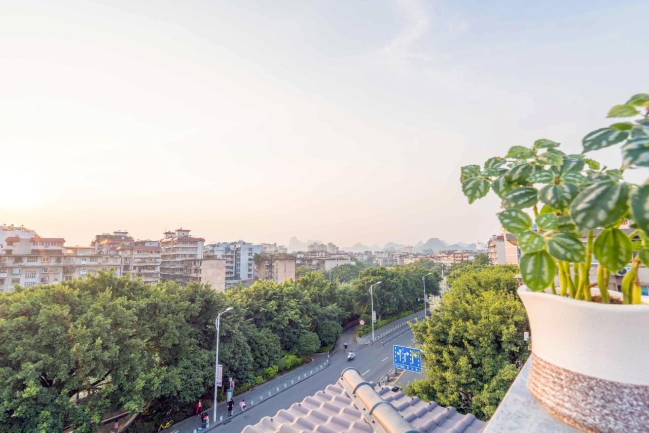 Hotel Zen Tea House Elephant Trunk Hill Park Guilin Esterno foto